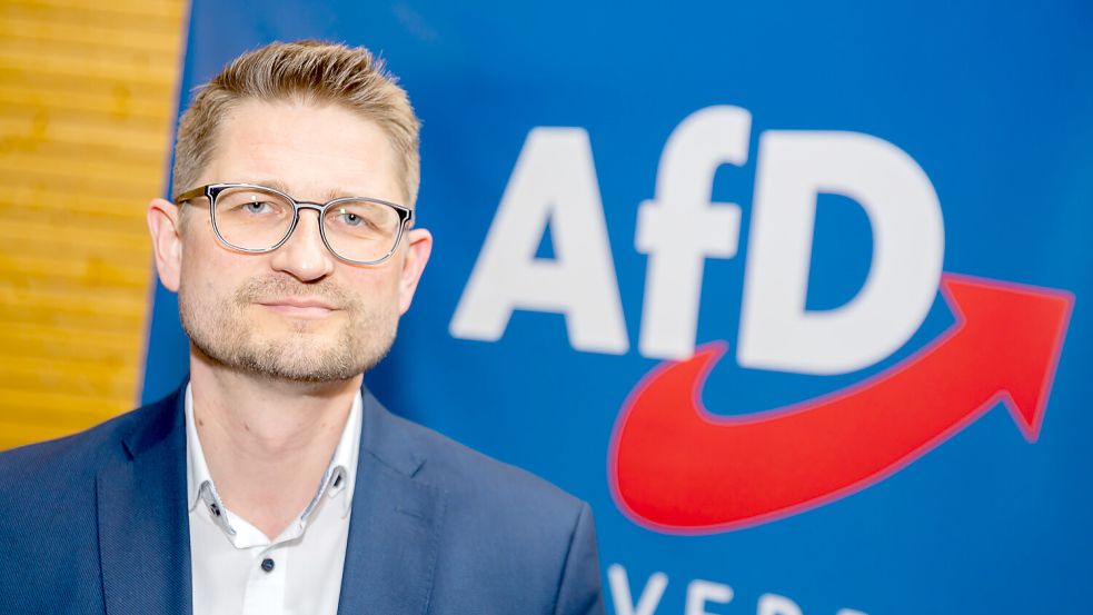 Der Brandenburger AfD-Abgeordnete René Springer wäre auch zum Treffen in Potsdam gegangen, wenn er eingeladen gewesen wäre. Rechtsextreme erkenne er auf der Teilnehmerliste nicht. Foto: dpa
