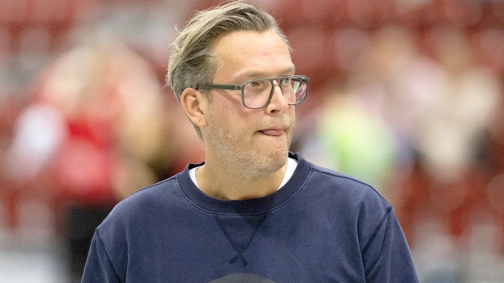 OHV-Geschäftsführer Lutz Günsel hofft in der zweiten Saisonhälfte auf eine Leistungssteigerung. Archivfoto: Doden/Emden