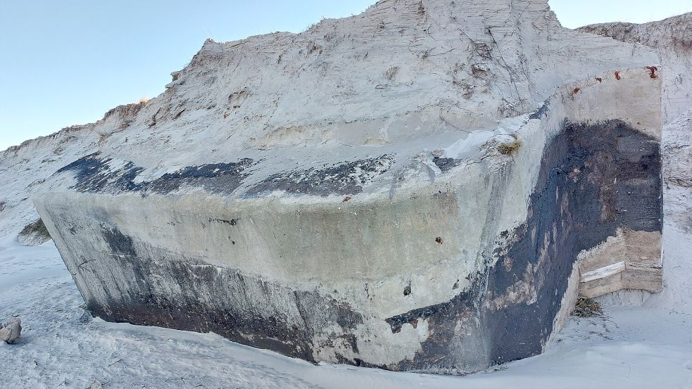 Das Bunkerteil wurde im Zuge des Ersten Weltkrieges errichtet. Foto: Ferber