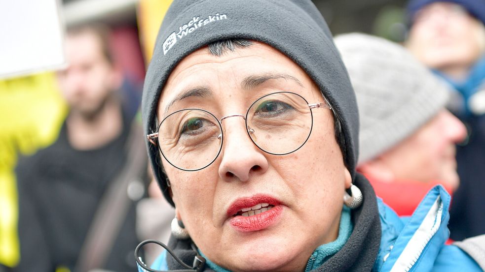 Gabriela Ochoa-Frenz von der Initiative Omas gegen Rechts. Foto: Wagenaar