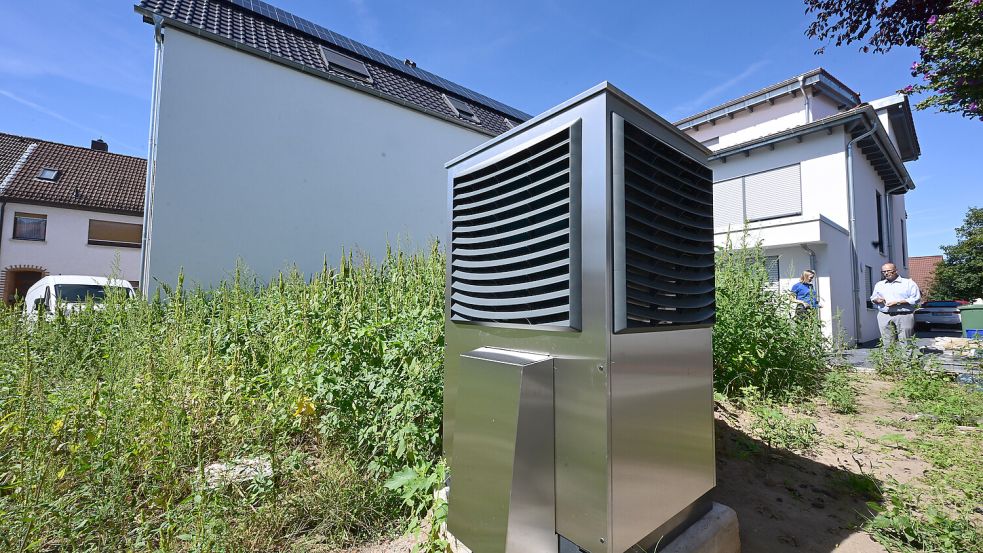 Immer mehr Menschen in Deutschland entscheiden sich für eine Wärmepumpe. Foto: dpa/Bernd Weißbrod