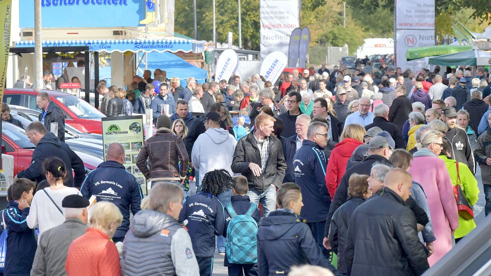 Knapp 48.000 Menschen kamen zur bislang letzten Auflage der Ostfrieslandschau im Jahr 2018. Foto: Ortgies/Archiv
