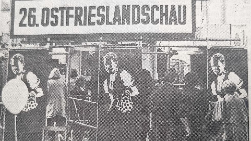 Im Jahr 1996 fand die 26. Ostfrieslandschau statt. Foto: Ortgies/Archiv