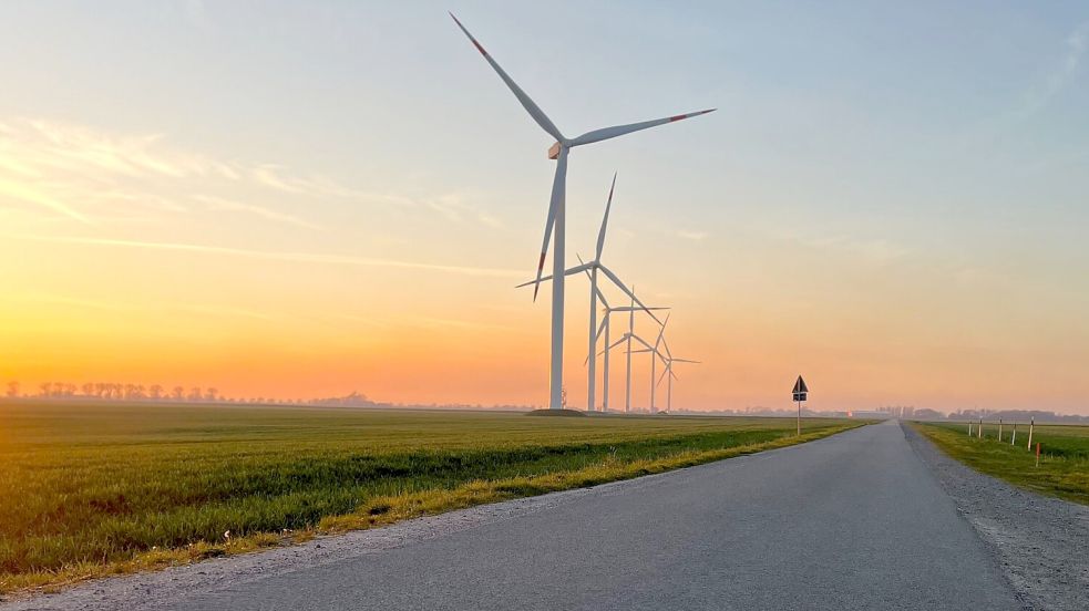 Ein Windpark soll erweitert werden, ein weiterer entstehen. Foto: Gemeinde Bunde