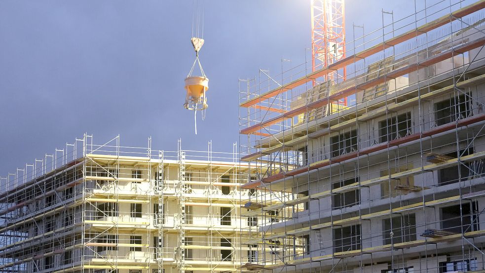 Sorgenkind Wohnungsbau: Finanziers berichten von Krediten für Bauvorhaben, die nicht abgerufen werden, weil die wirtschaftliche Situation sich verändert hat oder politische Leitplanken fehlen. Foto: dpa/Sebastian Willnow