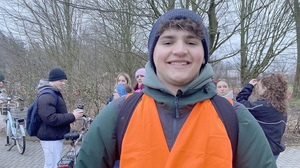 Der 17-jährige Mihailo Micevic stammt von der Insel Norderney und lebt im Esenser Internatsgymnasium. Foto: Oltmanns