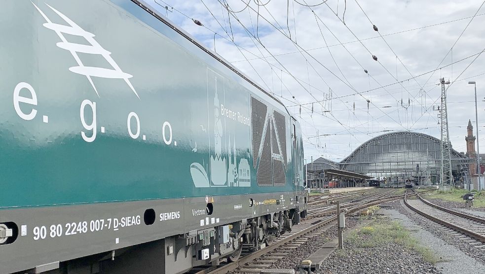 Die Lokomotive248 007 verbindet dreimal pro Woche Bremen mit Nürnberg. Foto: e.g.o.o.