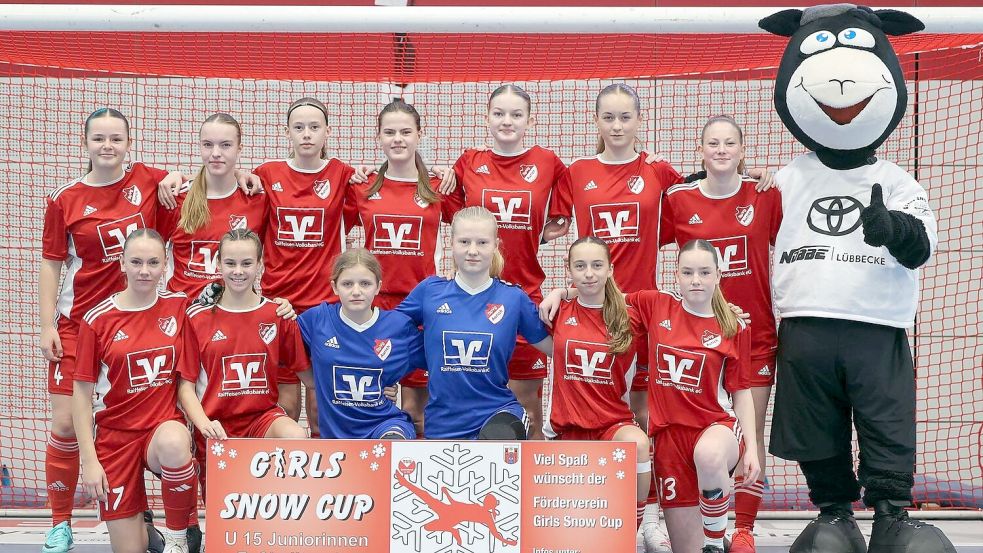 Die Auricher Talente erlebten ein erfolgreiches Wochenende beim Girls Snow Cup in Ostwestfalen. Foto: Privat