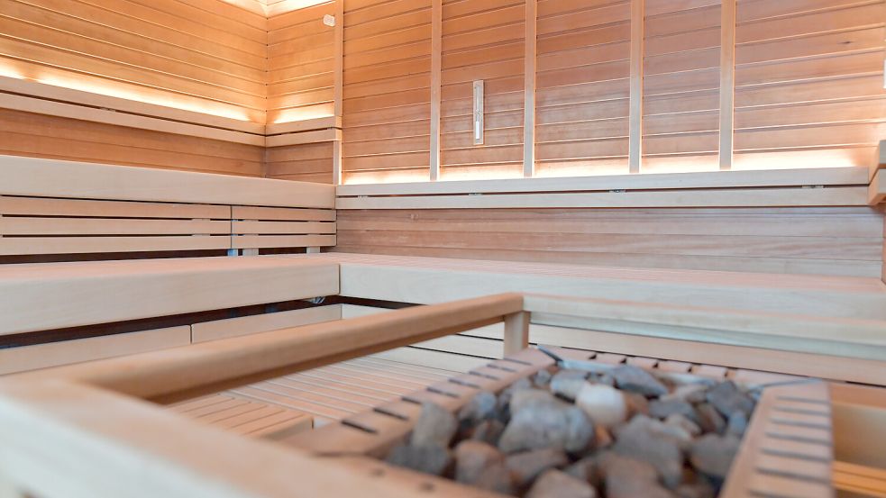 Im Plytje gibt es auch eine Sauna. Foto: Ortgies