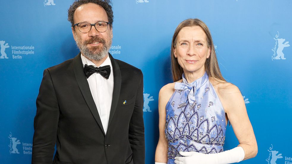 Berlinale 2024: Carlo Chatrian und Mariette Rissenbeek leiten ihr fünftes und letztes Festival, bevor die Amerikanerin Tricia Tuttle übernimmt. Foto: picture alliance/dpa