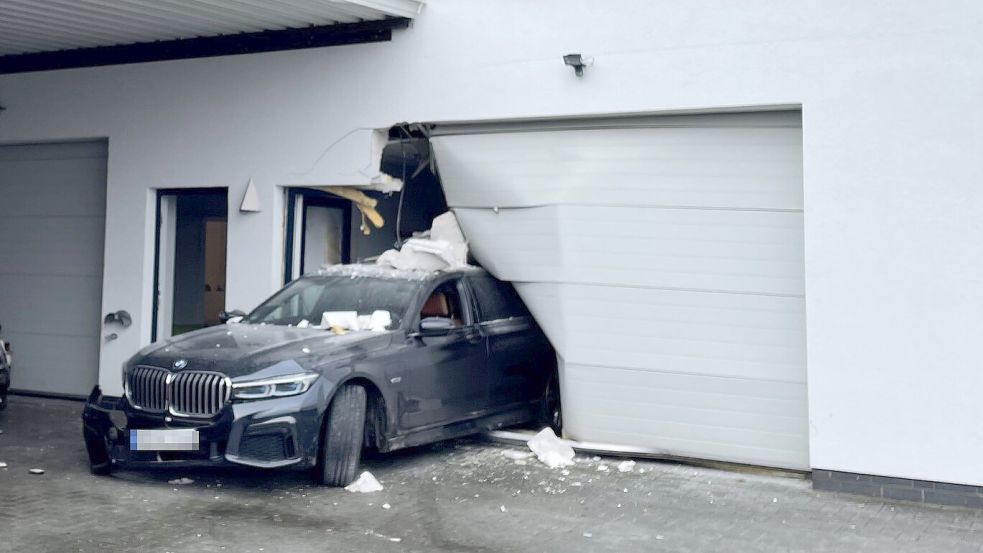 Die Polizei wurde zu dem Unfall in Aurich gerufen. Foto: Boschbach