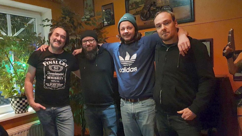 Vier, die in Sachen Kultur was vorhaben (von links): Burghardt Sonnenburg, Andree Schönfeld, Hanno Klapproth und Alf Jongue. Foto: privat