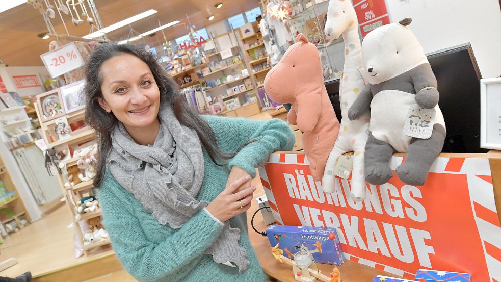 Raoni Aili Issac sucht einen Nachfolger für ihr Geschäft „Das Einhorn“. Fotos: Ortgies