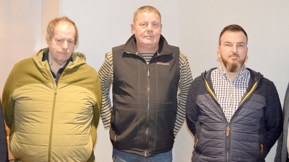 Neue Gesichter im Vorstand (von links): Werner Wessels, Michael Reemts und Maik Völter.