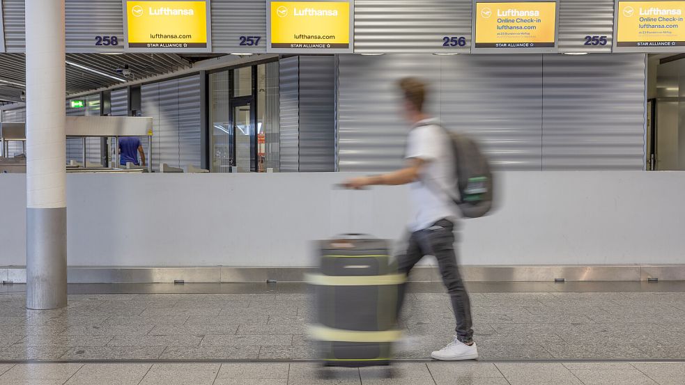 Am Dienstag streikt erneut das Bodenpersonal der Lufthansa. Foto: dpa/Hannes P Albert