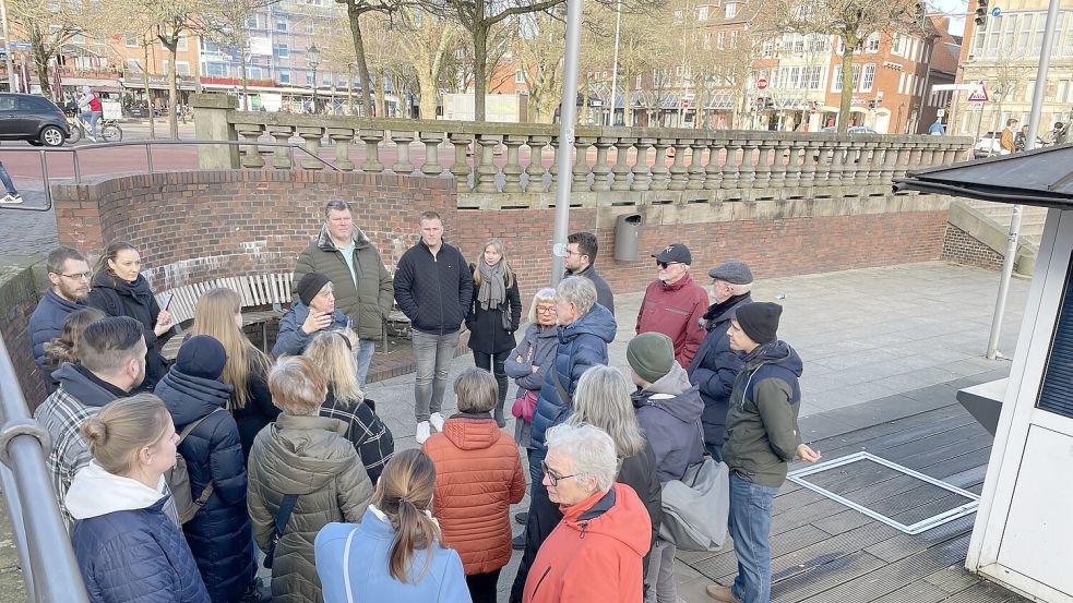 Nicht gut genug zugänglich für alle: der Hafenkopf am Delft mit seinen vielen Treppen. Foto: Schuurman