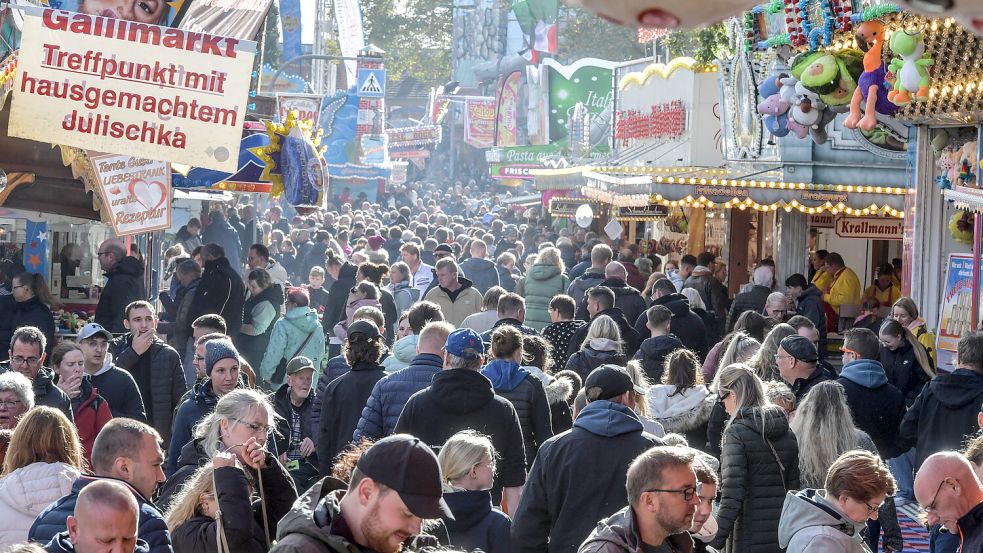 Der Gallimarkt wird in diesem Jahr vom 9. bis 13. Oktober gefeiert. Foto: Ortgies/Archiv