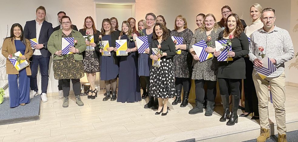 Das sind die Absolventen aus der Klasse 3 B. Foto: privat