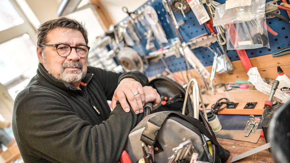 Alessandro Cipolla will die Hände nicht in den Schoß legen. Er arbeitet daran, das Geschehen am See im November zu verarbeiten. Foto: Ortgies