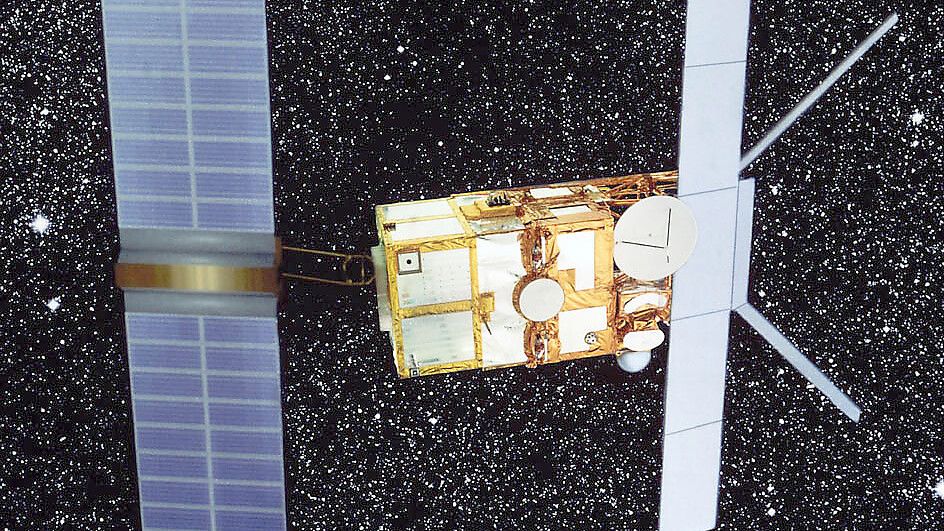 Der Satellit ERS-2 im All. Foto: Esa