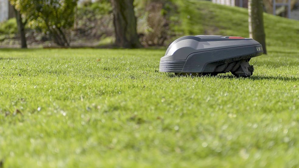 Hacker machen nun auch nicht mehr vor Rasenmäh-Robotern Halt. Foto: IMAGO/CEZARY MAJCHER