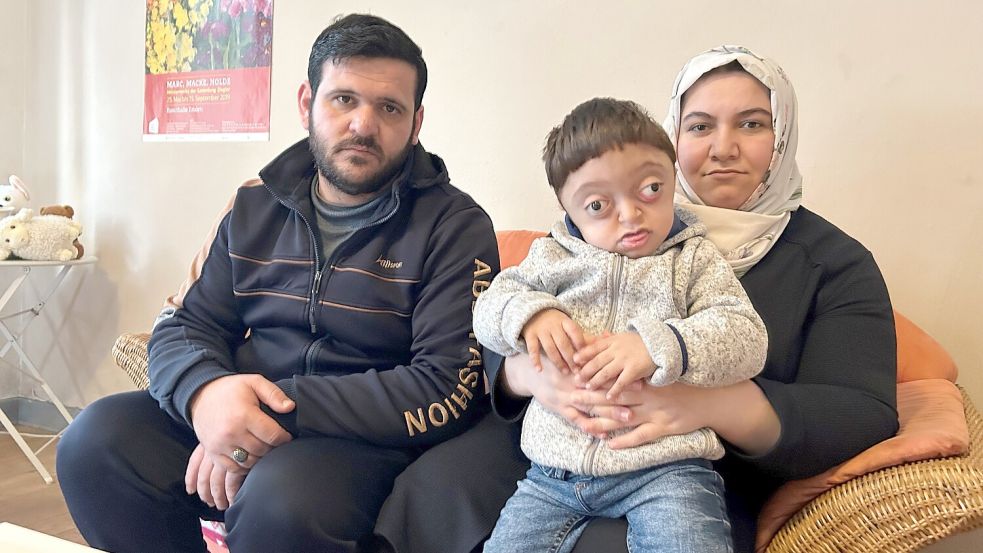 Ibrahim und Fatma Abdallah sind in Sorge um ihren Sohn Mohammed. Foto: Weiden