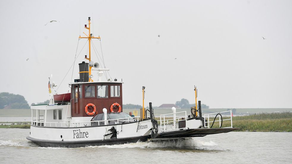 Die Fähre Ditzum-Petkum macht eine dreiwöchige Pause. Foto: Ortgies/Archiv