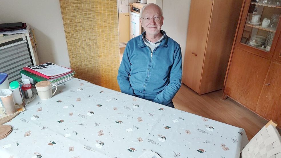 Gunther Malz in seiner Küche Foto: Sören Becker