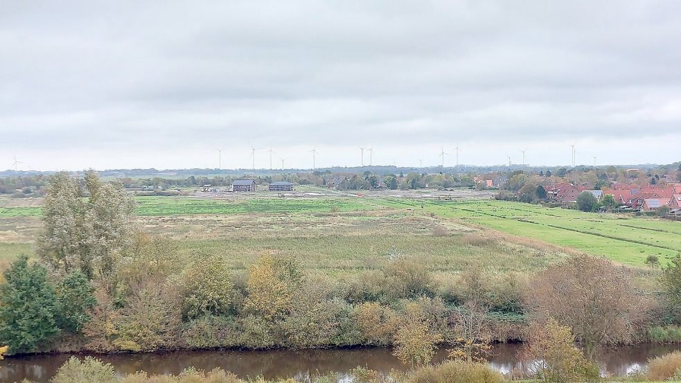 Viel Bautätigkeit ist auf dem Baugebiet Conrebbersweg-West nicht zu sehen. Die Nachfrage ist eher verhalten. Das Foto ist im Oktober entstanden. Foto: Hanssen/Archiv