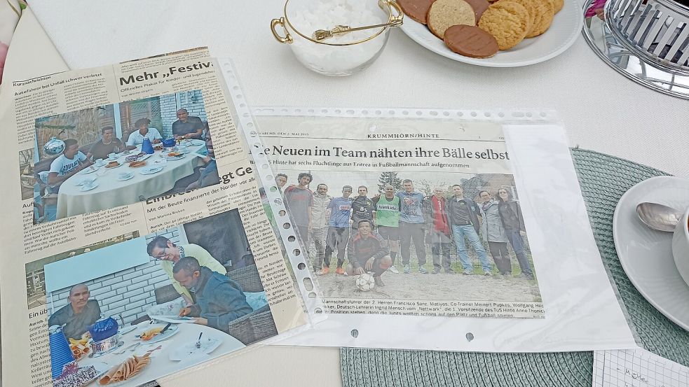 In der Zeitung war Ingrid Mensch aufgrund ihres Engagements bereits oft vertreten. Foto: Groenendaal