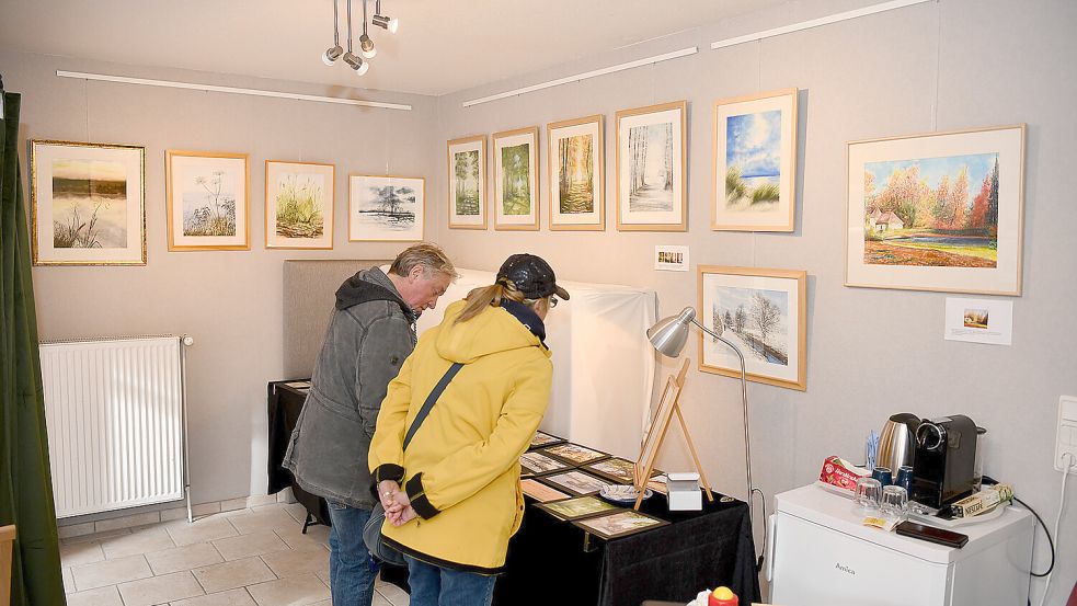 Restaurants, öffentliche Einrichtungen und Privathäuser werden bei den Kunsttagen zur Galerie umfunktioniert. Foto: Stromann