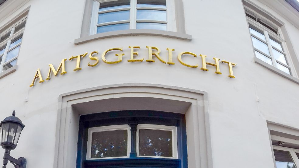 Das Amtsgericht in Aurich. Foto: Romuald Banik