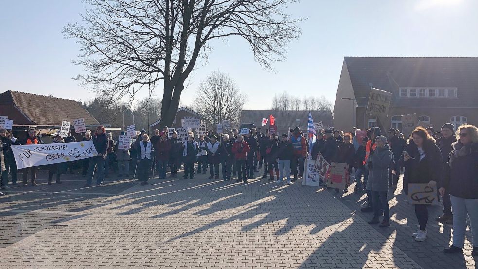 Am Samstagmorgen startet die Veranstaltung des „Bündnis Overledingerland“. Foto: Kruse
