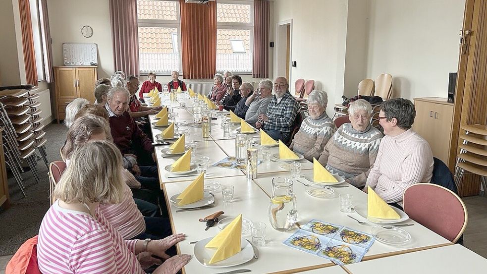 Volle Tafel: Das Angebot kommt gut an. Foto: Weiden