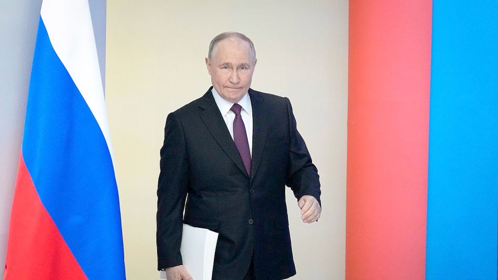 Putins Russland ist mittlerweile mehr als nur ein autoritärer Staat, sagt der russische Politikwissenschaftler Andrej Kolesnikow: „Es gibt definitiv Elemente von Totalitarismus oder Neototalitarismus.“ Foto: Alexander Zemlianichenko/AP/dpa