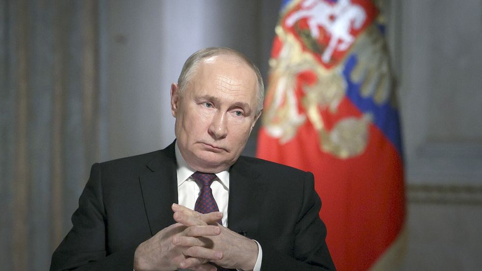 Wladimir Putin will weiterhin in Russland an der Macht bleiben. Foto: dpa/Pool Sputnik Kremlin/Gavriil Grigorov