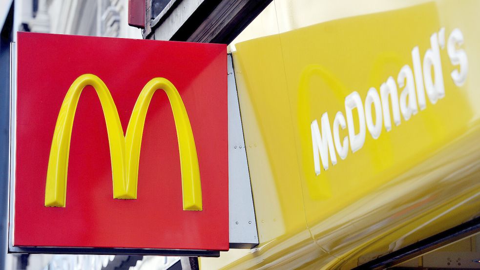 Das McDonalds-Logo an der Fassade einer Londoner Filiale. Symbolfoto: Nick Ansell/PA Wire/DPA