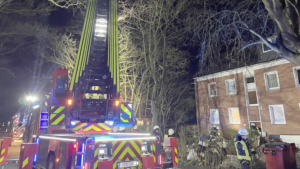 Nach zwei Stunden war der Einsatz beendet. Foto: Feuerwehr Norden