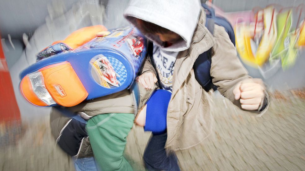 Die Gewalt an Schulen hat in Niedersachsen zugenommen. Symbolfoto: Berg/DPA