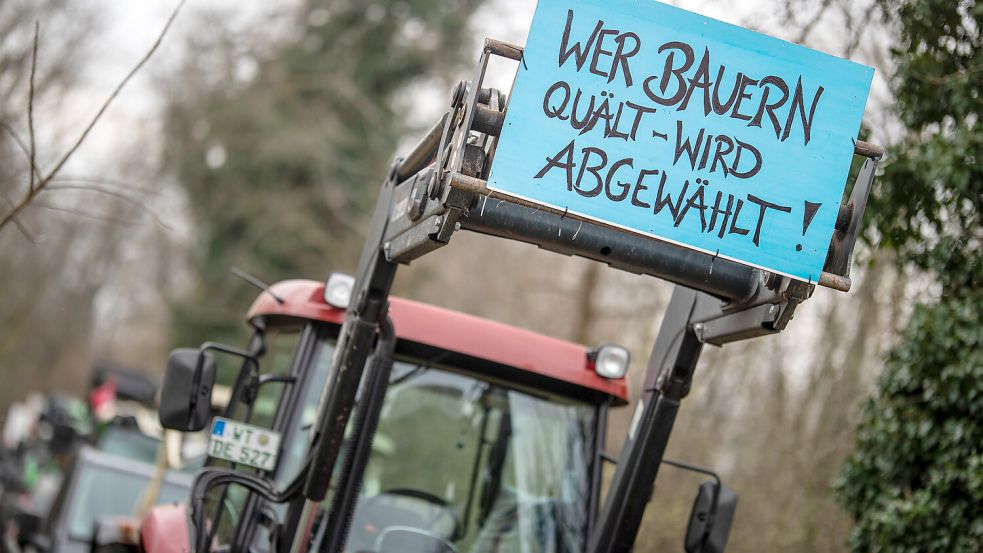 Die EU gibt den Forderungen der Landwirte nach. Foto: dpa/Christoph Schmidt