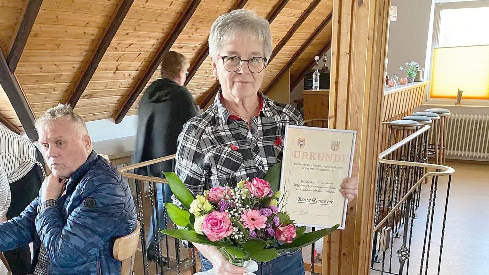 Seit Jahrzehnten betreut Beate Riemeyer die Gymnastiksparte im Verein.