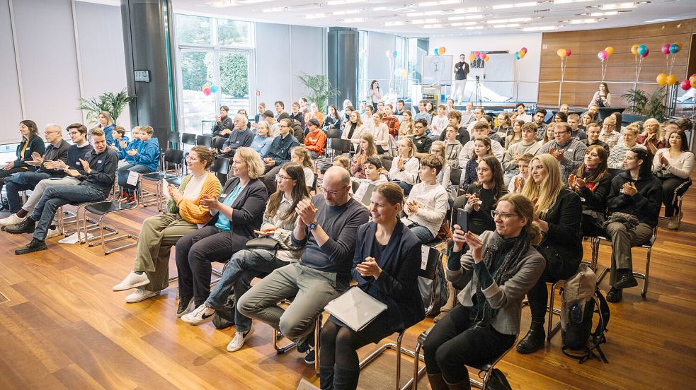 Die Preisverleihung fand bei der Madsack-Mediengruppe in Hannover statt. Foto: Victor Hedwig/JPN