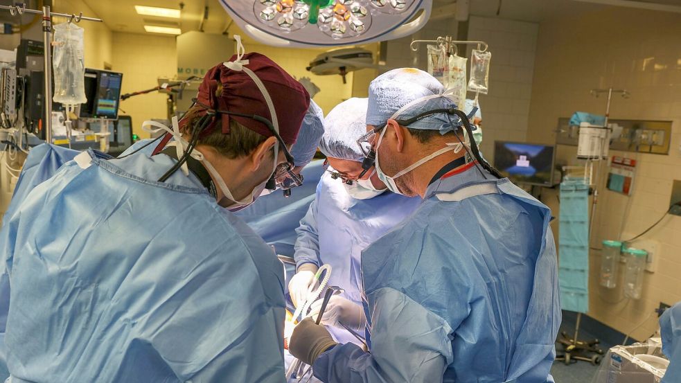 Laut dem Krankenhaus habe die Operation vier Stunden gedauert, der Patient erhole sich gut und werde wohl bald entlassen werden können. Foto: Michelle Rose/Massachusetts General Hospital/dpa