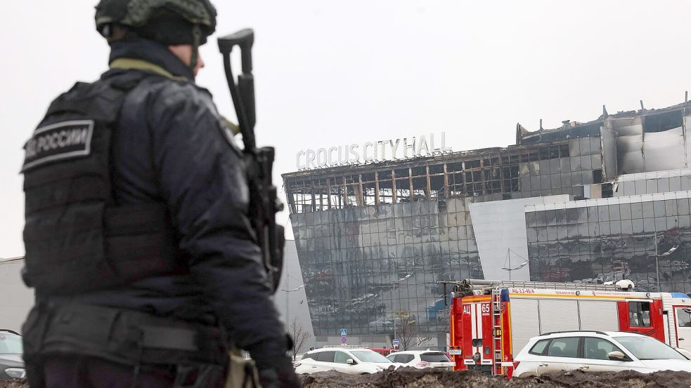 Konzertgänger in der Crocus City Hall erlebten einen Terroranschlag. Foto: AFP