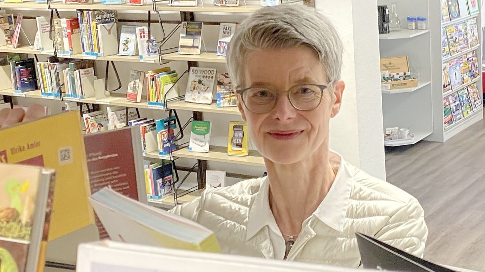 Dr. Ulrike Koop verlässt die Stadtbibliothek Leer. Foto: Stadt Leer/Archiv