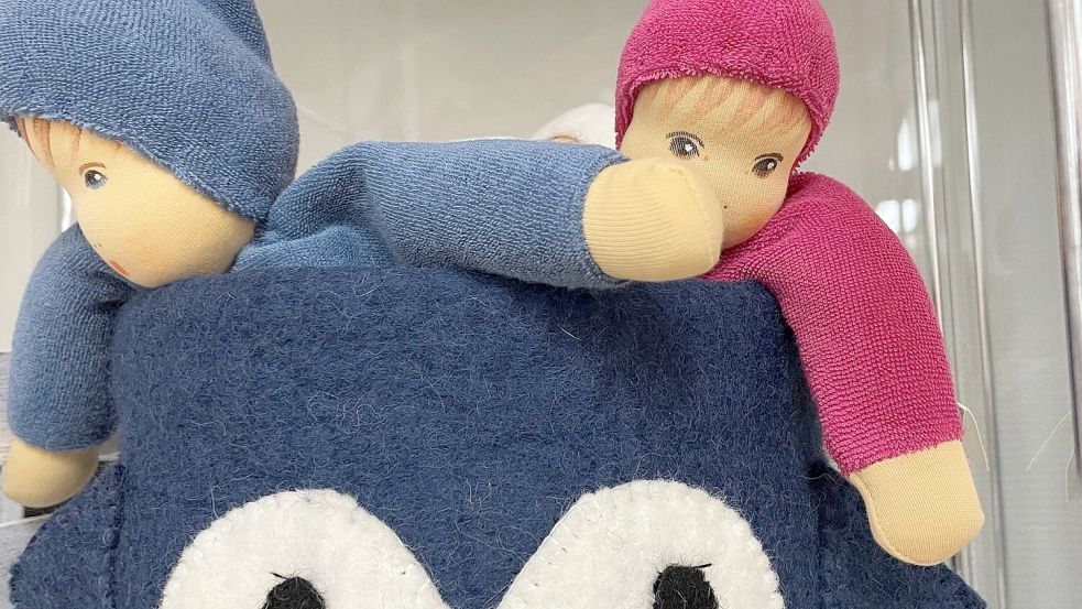 An schönen Spielsachen für Kinder mangelt es im Geschäft nicht.