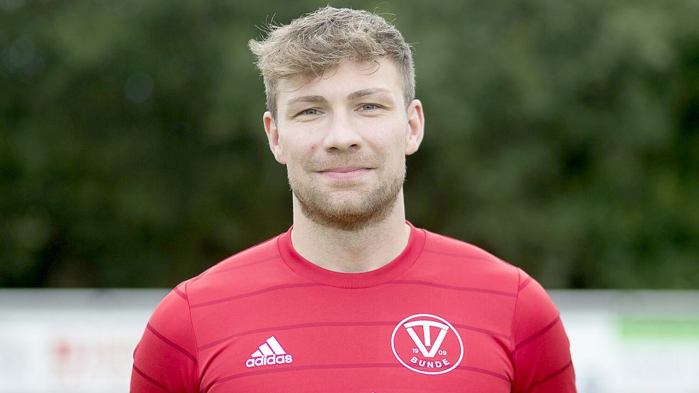 Eike Schmidt traf vom Elfmeterpunkt doppelt. Foto: Doden/Emden