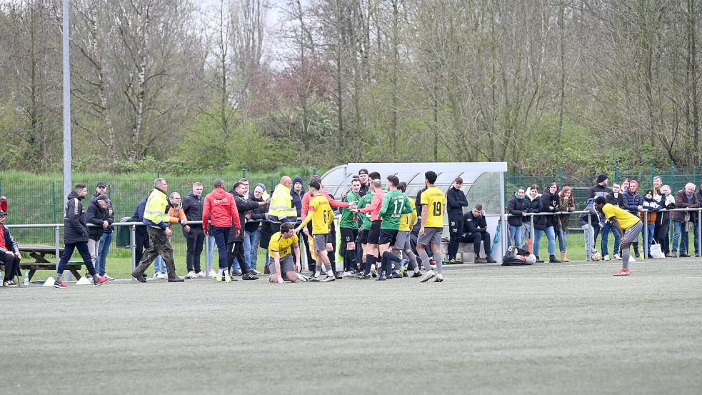 Ab und an ging es auch etwas hektisch zu. Foto: Steenhoff