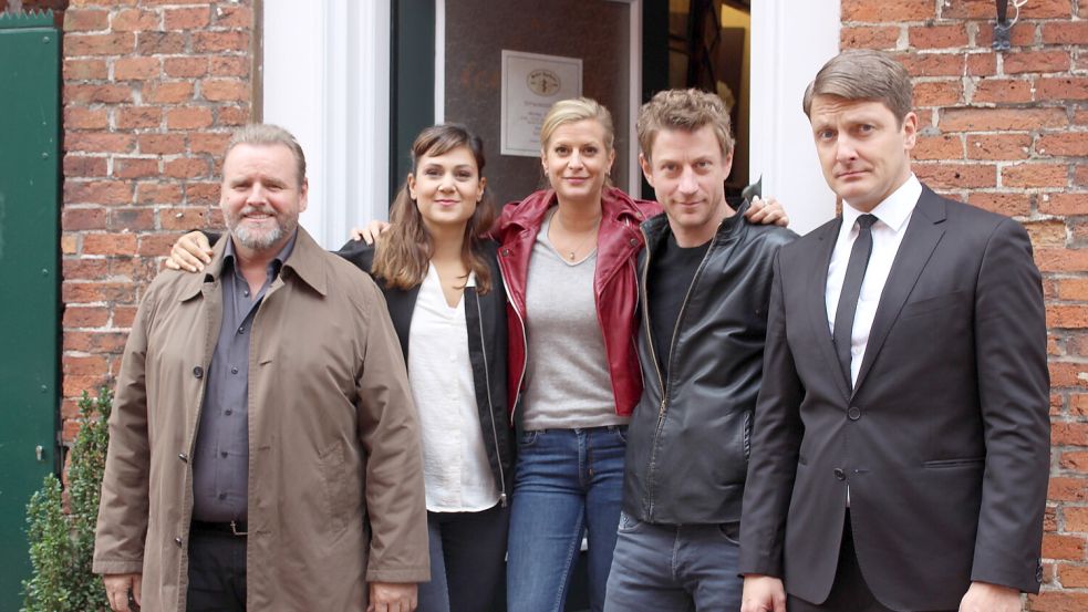 Die aktuelle Besetzung: Felix Vörtler (von links), Sophie Dal, Theresa Underberg, Maxim Mehmet und Holger Stockhaus Foto: Nording/Archiv