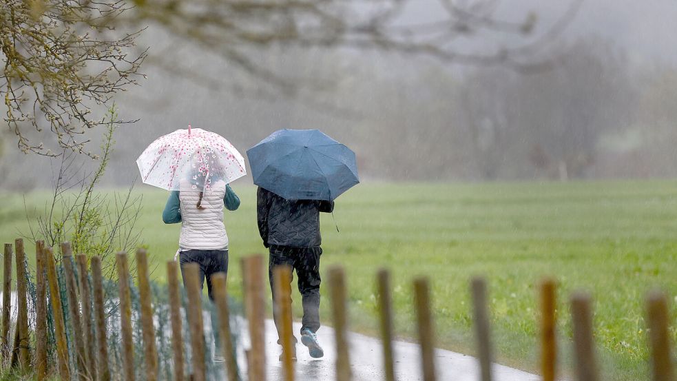 Nach den Ostertagen wird es im Norden oftmals regnerisch bleiben. Foto: dpa/ Thomas Warnack